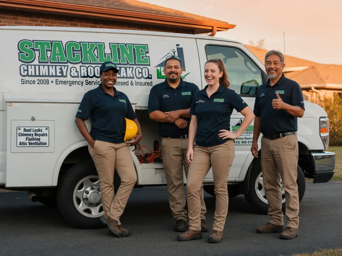 Chimney flashing repair company in Lincoln, MO